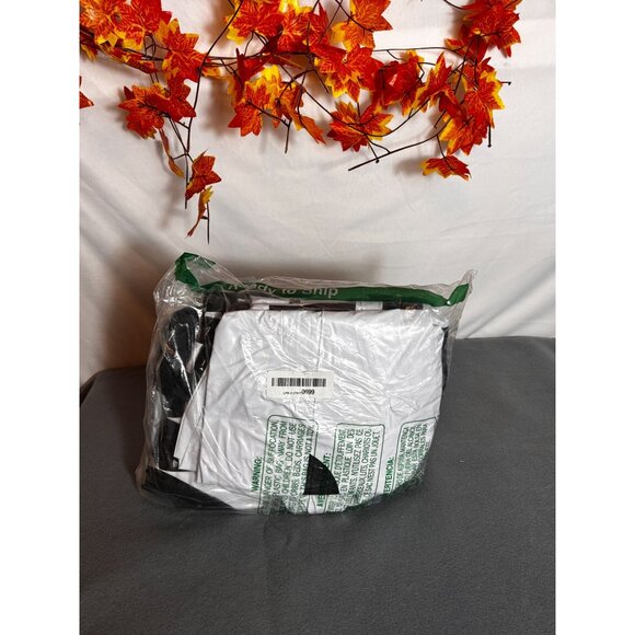 Black & White Inflatable Christmas Ornaments Set Of 12 With Polka Dot & Checkere - Picture 2 of 3